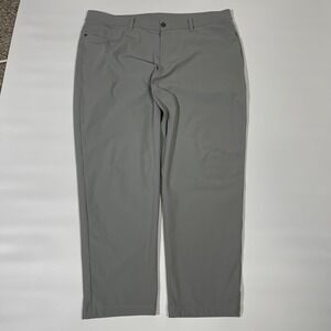Lululemon ABC Relaxed Gray Chino Pants Men's Size 40 (40x29) Golf Performance